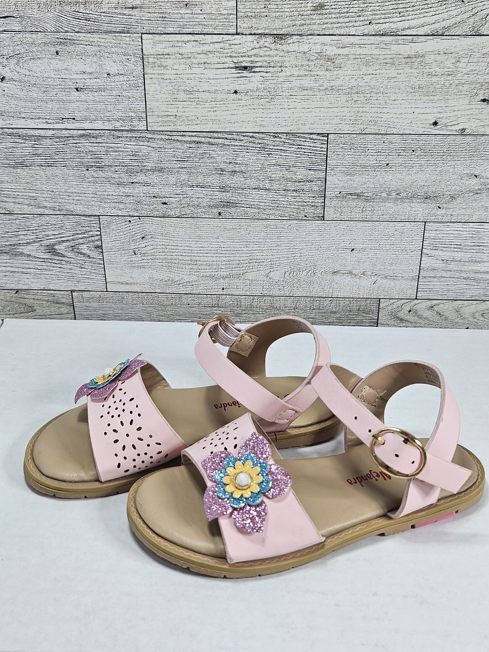 Pairs of Ana Maria sandals, size 8 For Toddler.